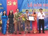 Nghĩa Thắng đón Bằng công nhận xã đạt chuẩn tiêu chí quốc gia về y tế