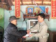 Cơ quan Huyện ủy Nghĩa Đàn, Tập đoàn Mường Thanh, chi cục Phát triển nông thôn Nghệ An tặng quà tết vì người nghèo