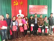 Trường chính trị tỉnh Nghệ An tặng quà Tết cho đồng bào nghèo  tại Nghĩa Đàn