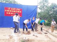 Khởi công xây nhà đại đoàn kết cho hộ nghèo
