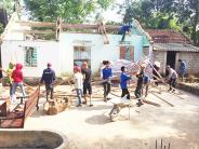 Hơn 100 đoàn viên thanh niên ra quân giúp đỡ gia đình chính sách