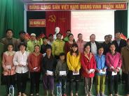 Các hoạt động tặng quà trẻ em khó khăn, gia đình chính sách, hộ nghèo trên địa bàn
