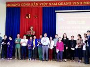 Nghĩa Tân trao quà tết cho người nghèo xuân Kỷ Hợi 2019