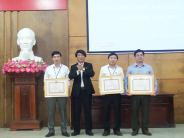 Đảng ủy cơ quan UBND huyện năm thứ 10 liên tiếp được xếp loại trong sạch vững mạnh tiêu biểu