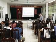 TTYT Nghĩa Đàn tập huấn chăm sóc mắt ban đầu