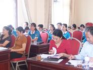 Hội LHPN huyện Nghĩa Đàn sơ kết giữa nhiệm kỳ