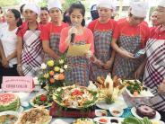 Phụ nữ Nghĩa Lâm thi nấu ăn 