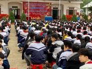 Trường THCS Lâm Sơn tổ chức chương trình mùa xuân ấm