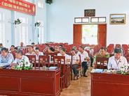 HĐND xã Nghĩa Lâm tổ chức kỳ họp thứ 12, khóa XIX nhiệm kỳ 2016 - 2021