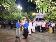 Nghĩa Hưng tổ chức lễ thắp nến và chương trình văn nghệ “Tri ân các anh hùng liệt sỹ”