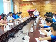 Họp Ban Chỉ đạo hiến máu tình nguyện đợt 3 năm 2020