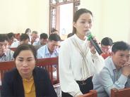 HĐND huyện giao ban 9 tháng đầu năm