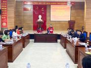 Hội chữ thập đỏ tỉnh Nghệ An giao ban cụm thi đua số 3