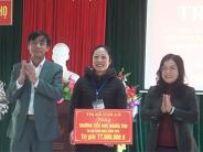 Thị xã Cửa Lò tặng quà tại xã Nghĩa Thọ 