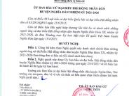 Công bố danh sách những người ứng cử đại biểu HĐND huyện Nghĩa Đàn khóa XX, nhiệm kỳ 2021 - 2026