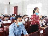  Ứng cử viên HĐND tỉnh tiếp xúc cử tri huyện Nghĩa Đàn