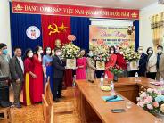 Đồng chí Võ Tiến Sỹ chúc mừng  ngày nhà giáo Việt Nam 20/11