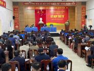 Khai mạc Kỳ họp thứ 4 HĐND huyện Nghĩa Đàn khóa XX nhiệm kỳ 2021-2026