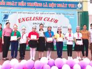 Giao lưu CLB Tiếng Anh cấp huyện cụm số 3 năm học 2021-2022