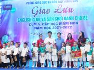 Giao lưu CLB tiếng Anh cụm 4 cấp học mầm non