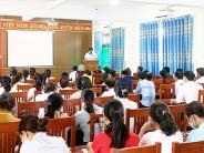 Gần 100 học viên tham gia lớp bồi dưỡng lý luận chính trị cho đảng viên mới