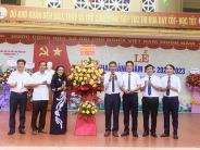 Đồng chí Hoàng Thị Thu Trang dự lễ khai giảng năm học 2022 – 2023 tại trường THPT 1/5