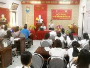 Trường học đầu tiên tổ chức hội nghị viên chức, người lao động năm học 2022 – 2023