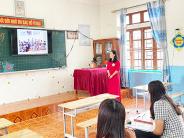90 giáo viên tham dự hội thi giáo viên dạy giỏi cấp huyện bậc Tiểu học năm học 2022 - 2023