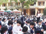 Hơn 500 học sinh trường THPT Cờ Đỏ tham gia ngày hội tư vấn hướng nghiệp tuyển sinh
