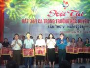 Trường Tiểu học Nghĩa An và THCS Nghĩa Trung giành giải nhất hội thi “Hát dân ca trong trường học” lần thứ V huyện Nghĩa Đàn năm 2023