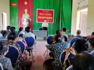 Khai giảng lớp học nghề trồng nấm