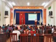 KHAI GIẢNG LỚP HỌC NGHỀ NẤU ĂN CHO 35 HỌC VIÊN PHỤ NỮ TẠI XÃ NGHĨA THÀNH