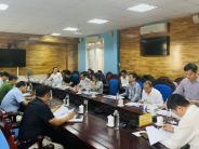 Phiên họp Ban cưỡng chế thực hiện quyết định thu hồi đất để thực hiện dự án Khu dân cư hiện đại tại thị trấn Nghĩa Đàn