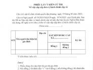 Kế hoạch tổ chức lấy ý kiến cử tri và tổ chức kỳ họp Hội đồng nhân dân các cấp thông qua chủ trương sắp xếp đơn vị hành chính cấp xã trên địa bàn huyện Nghĩa Đàn