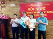 Ban đại diện Ngân hàng CSXH Nghĩa Đàn tổng kết hoạt động quý I triển khai nhiệm vụ quý II năm 2025