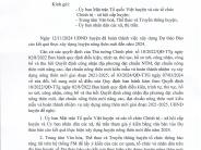 Tham gia ý kiến đối với dự thảo Báo cáo kết quả thực hiện xây dựng huyện nông thôn mới đến năm 2024