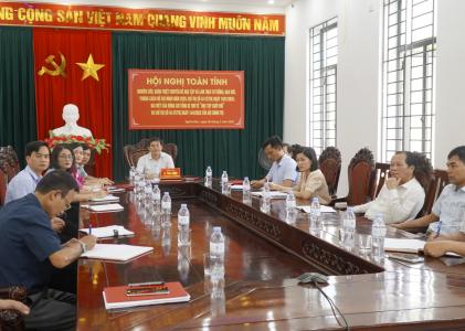 Nghĩa Đàn tham gia Hội nghị trực tuyến nghiên cứu, quán triệt chuyên đề học tập và làm theo tư tưởng, đạo đức, phong cách Hồ Chí Minh